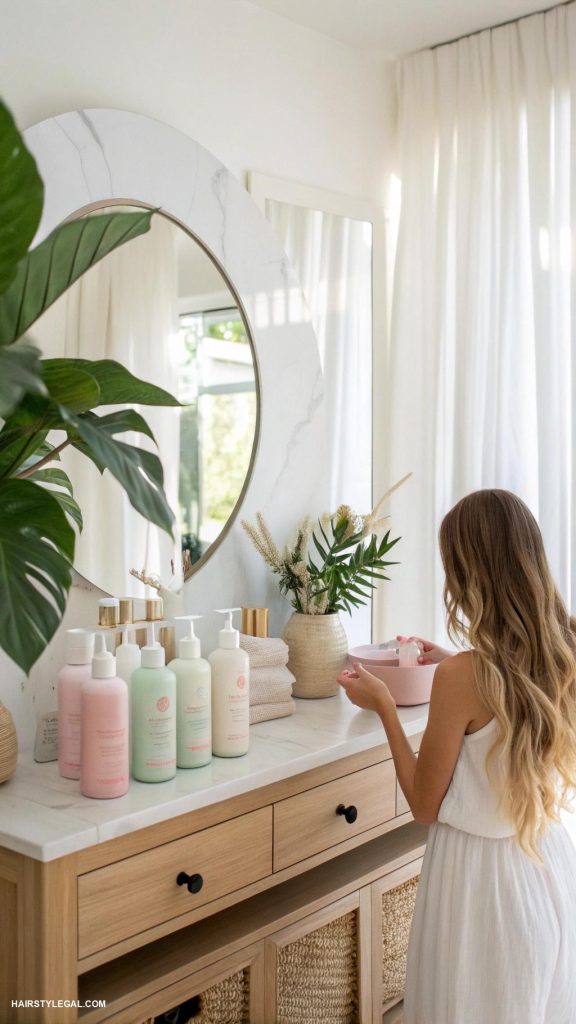 haircare routine