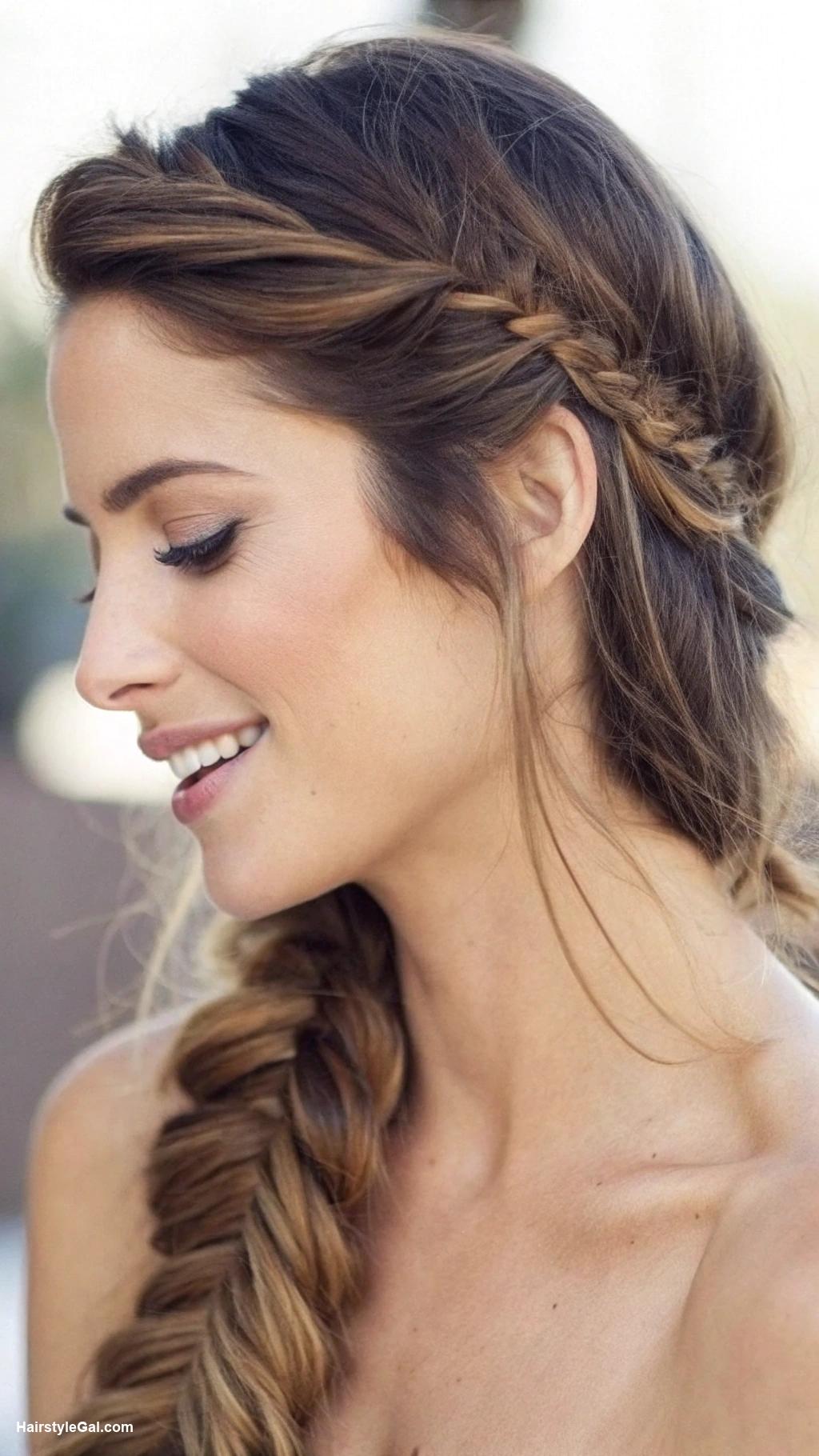 long haircuts Classic Fishtail Braid