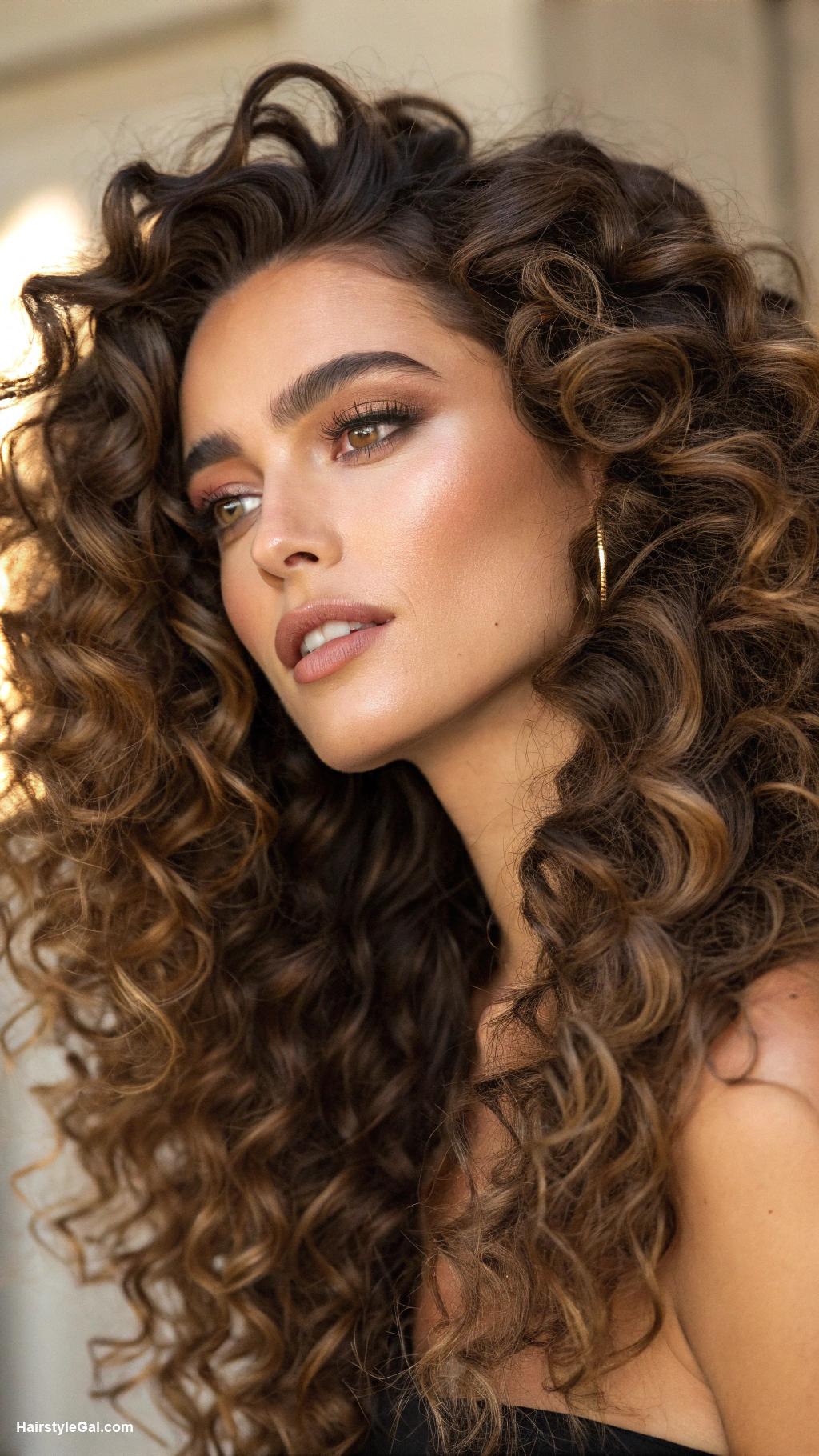 long haircuts Voluminous Long Curls