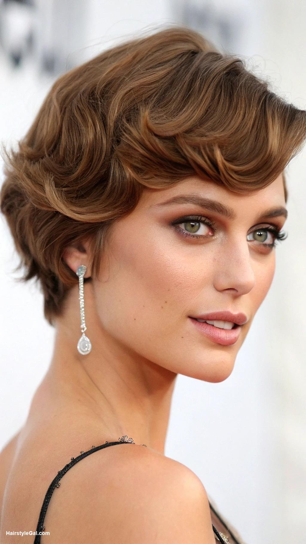 pixie haircuts Retro Pixie with Rounded Edges