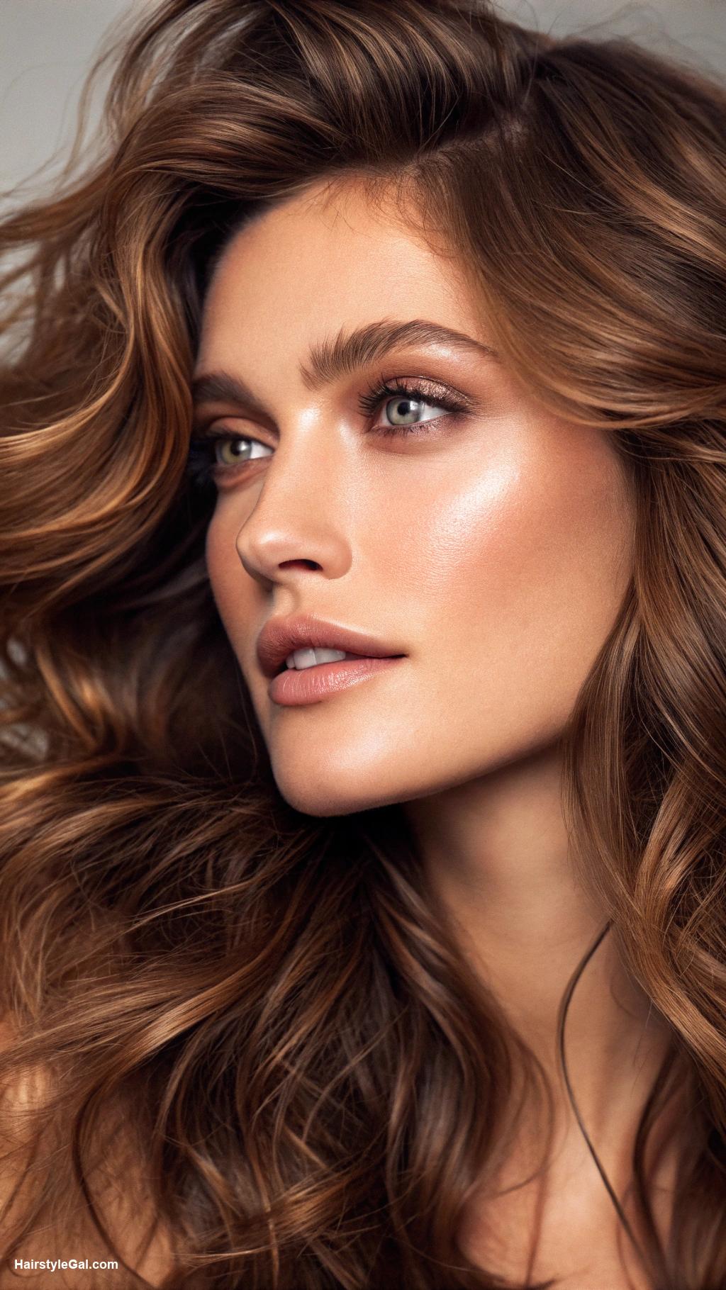 wavy hairstyles Soft waves with face framing layers