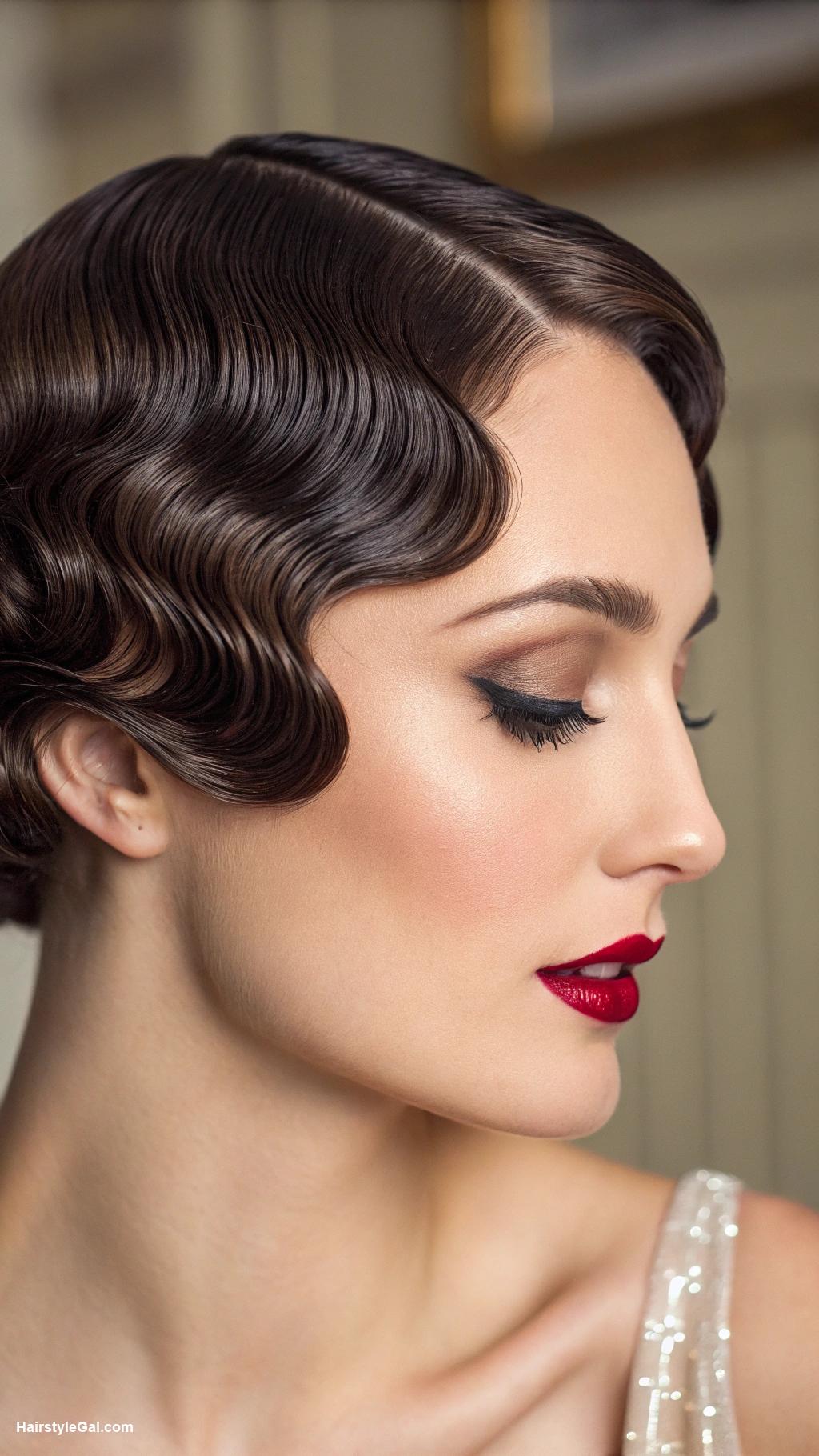 1920s hairstyles Finger Waves