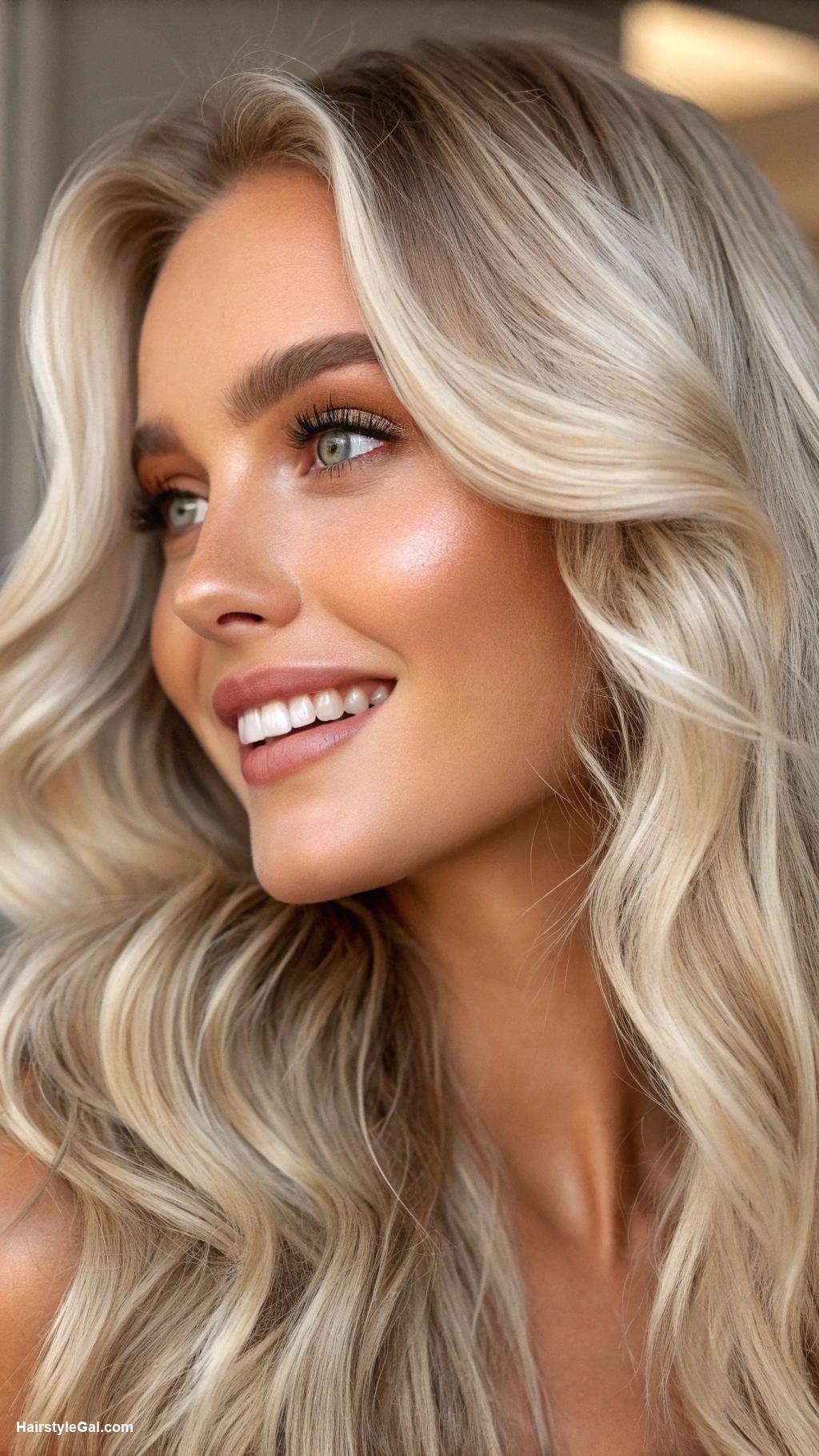 blonde hair colors Ashy Cream Blonde