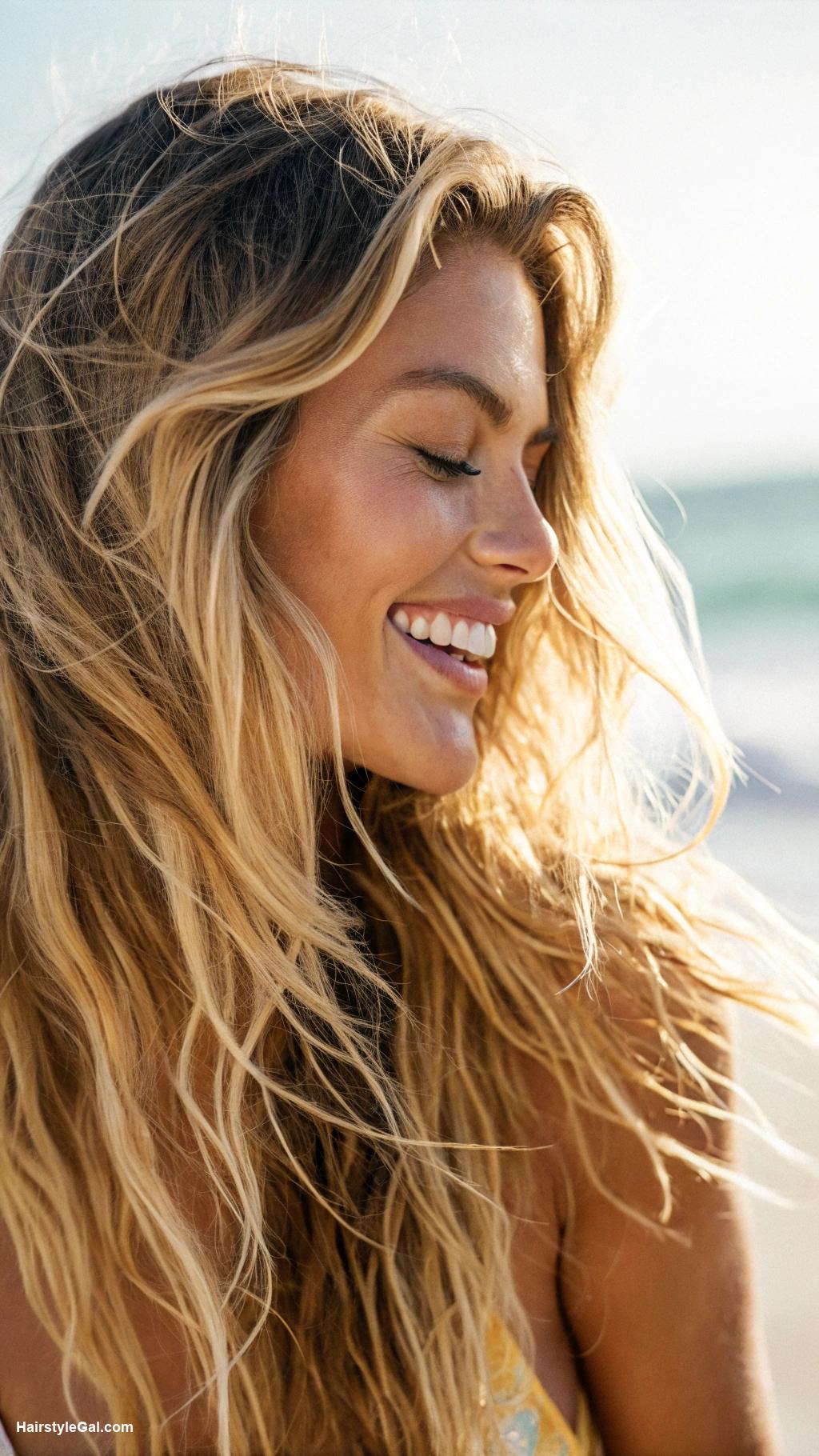 blonde hair colors Sunny Beachy Blonde
