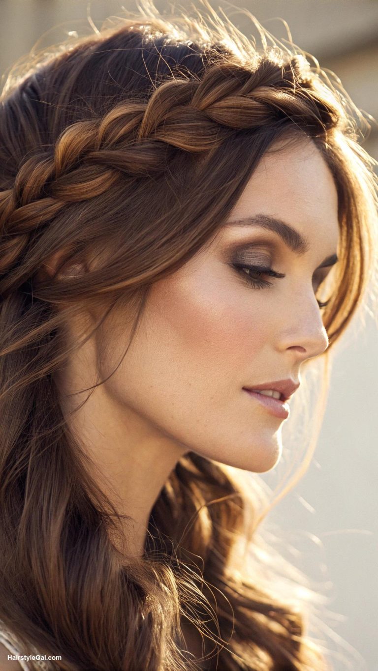 braids hairstyles Twisted Halo Braid