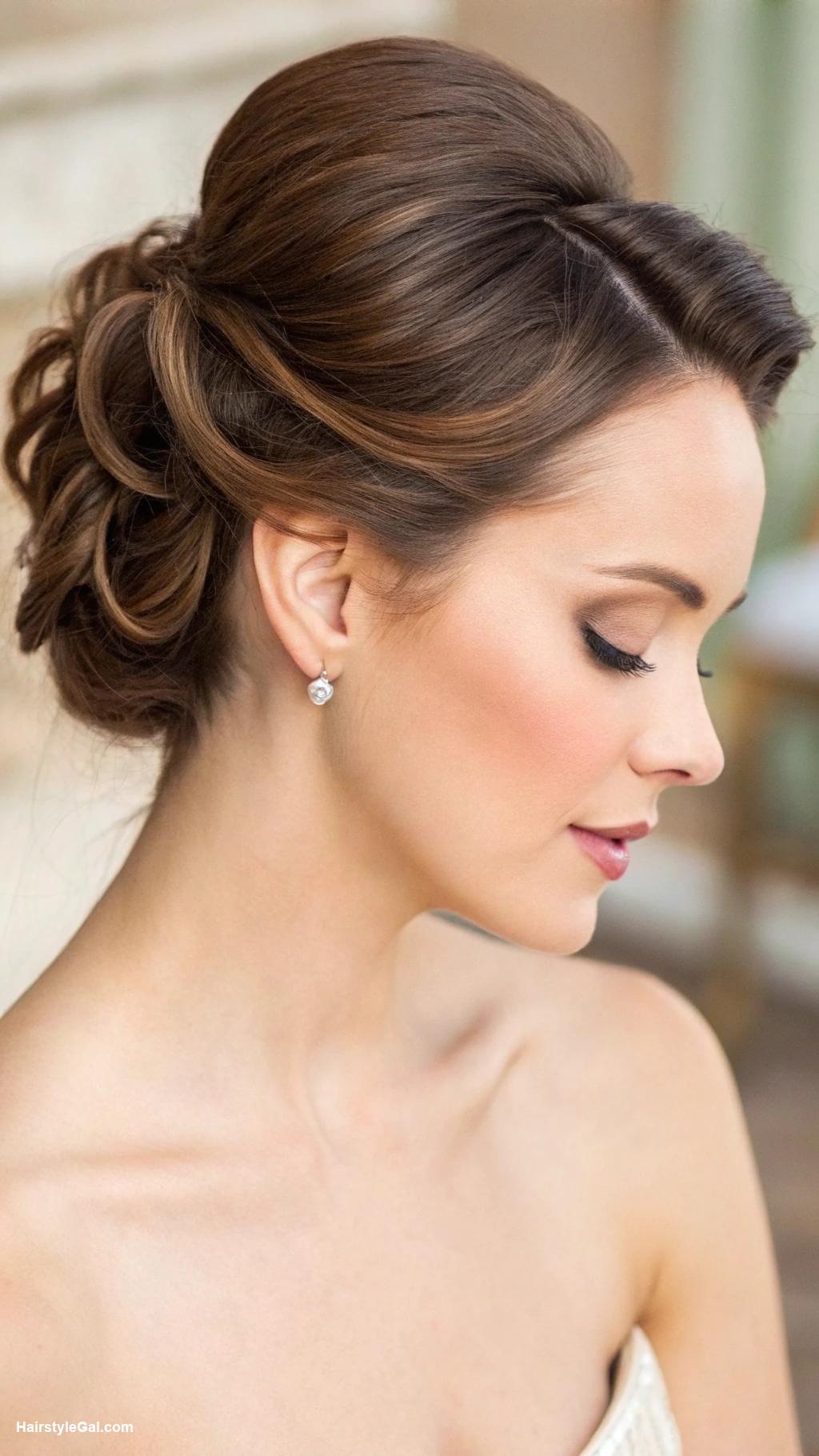 hair styles updos Classic French Twist