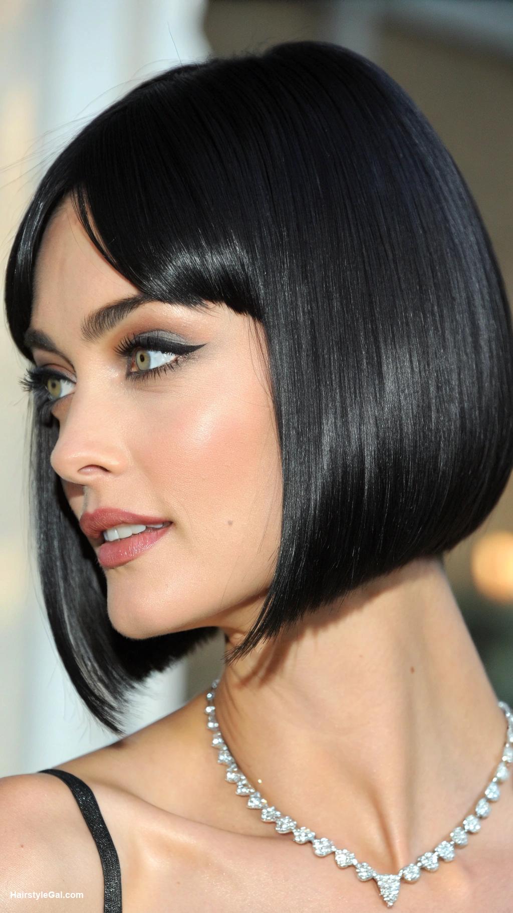 straight hairstyles Classic Straight Bob