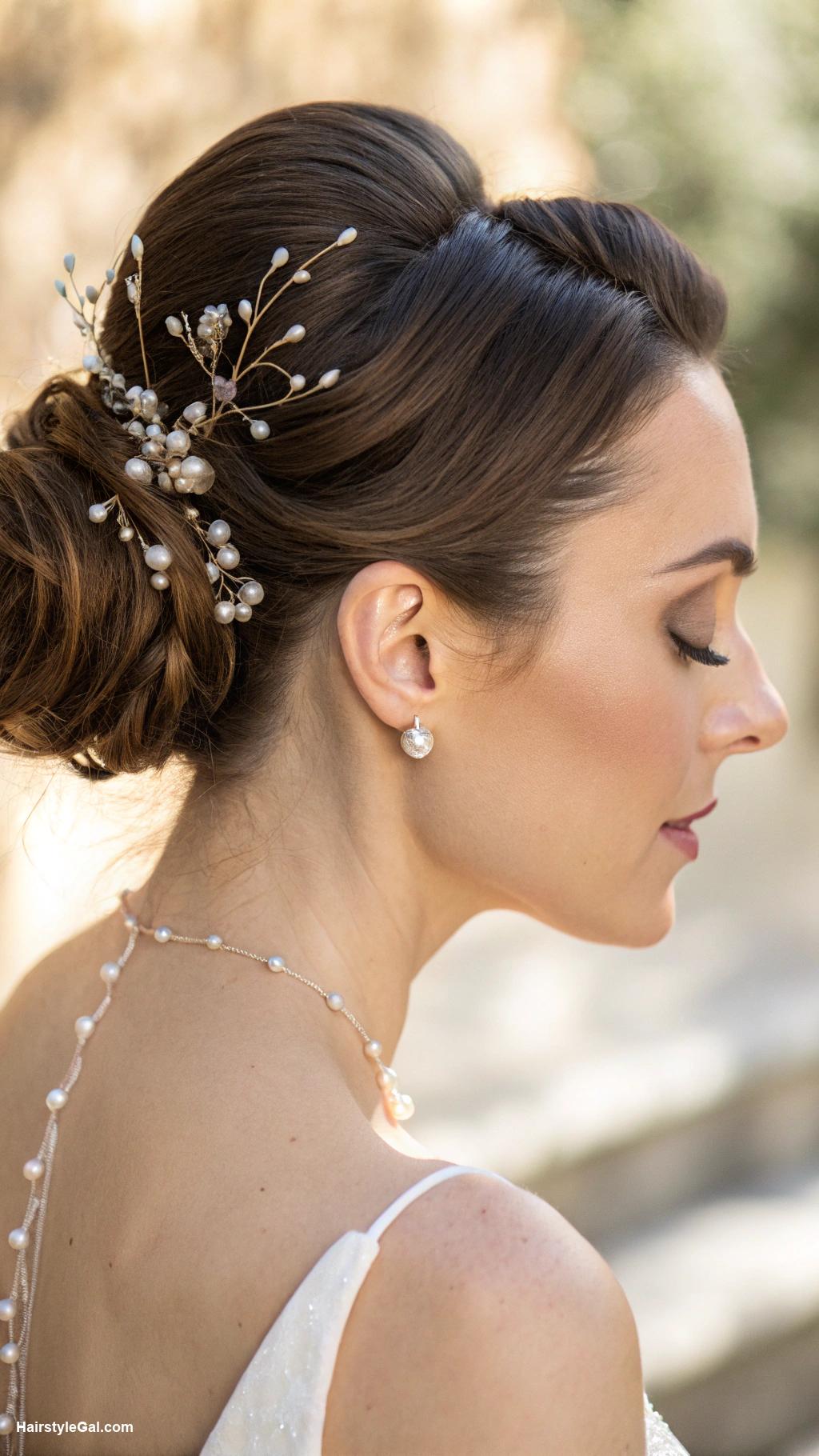 wedding hairstyles Classic chignon