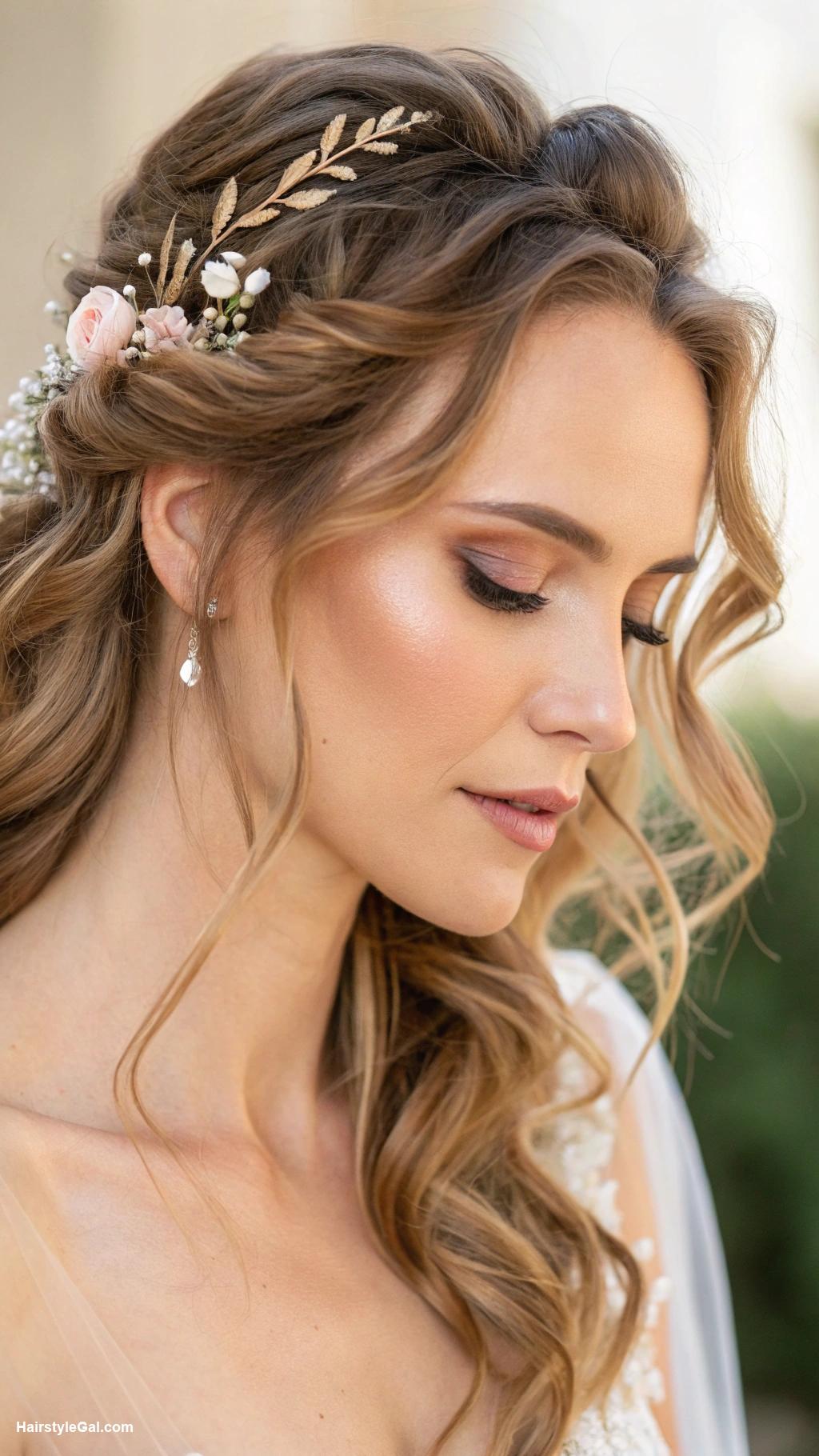 wedding hairstyles Romantic loose waves