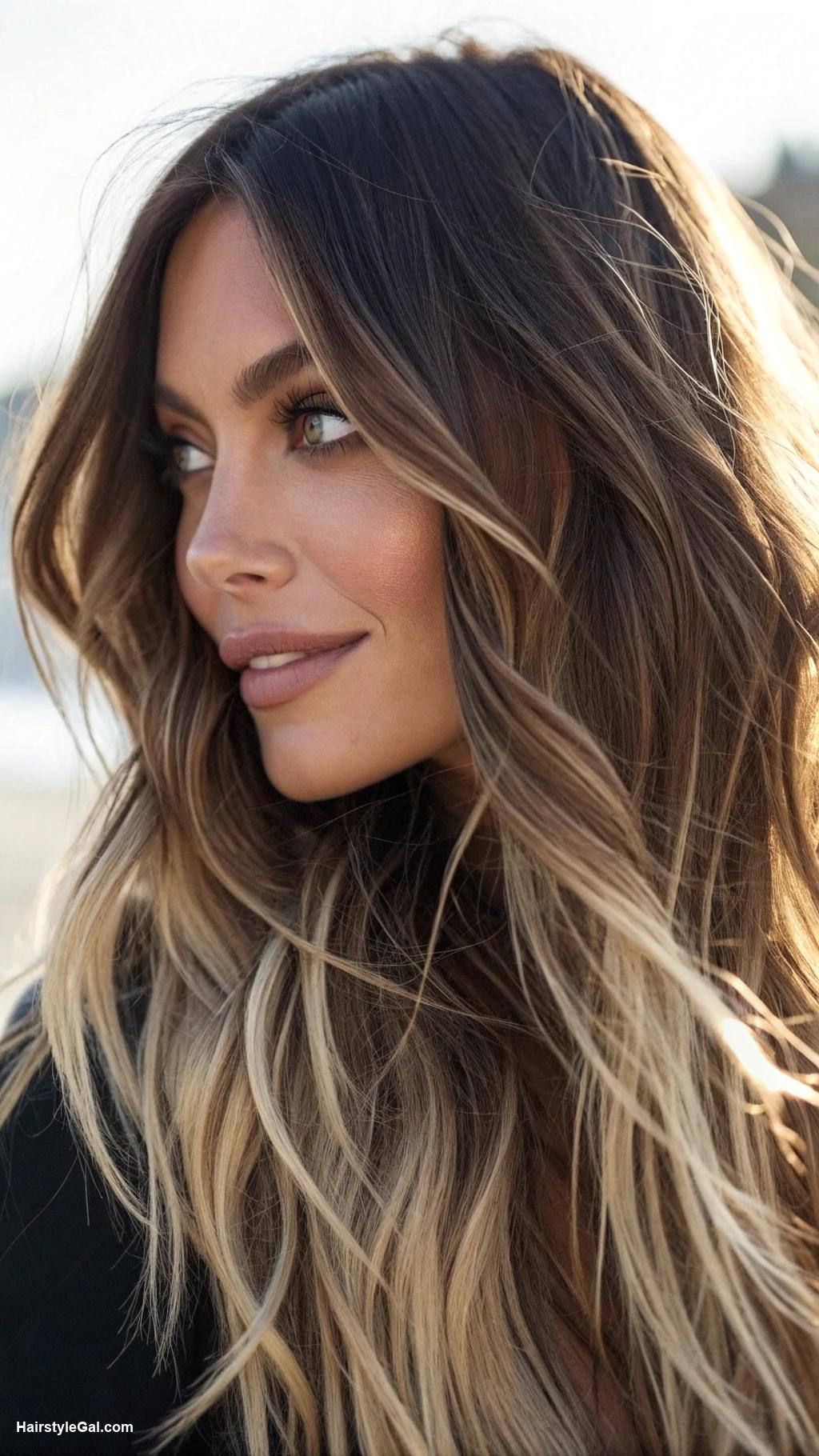 edgy blonde hair Ash blonde balayage with brown tips