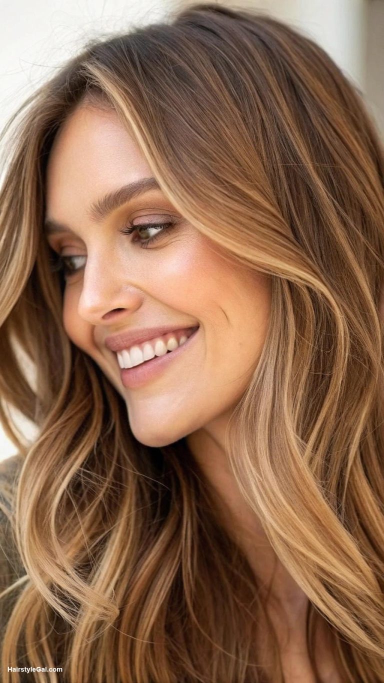 long haircuts for fine hair Light brown hair with subtle layers