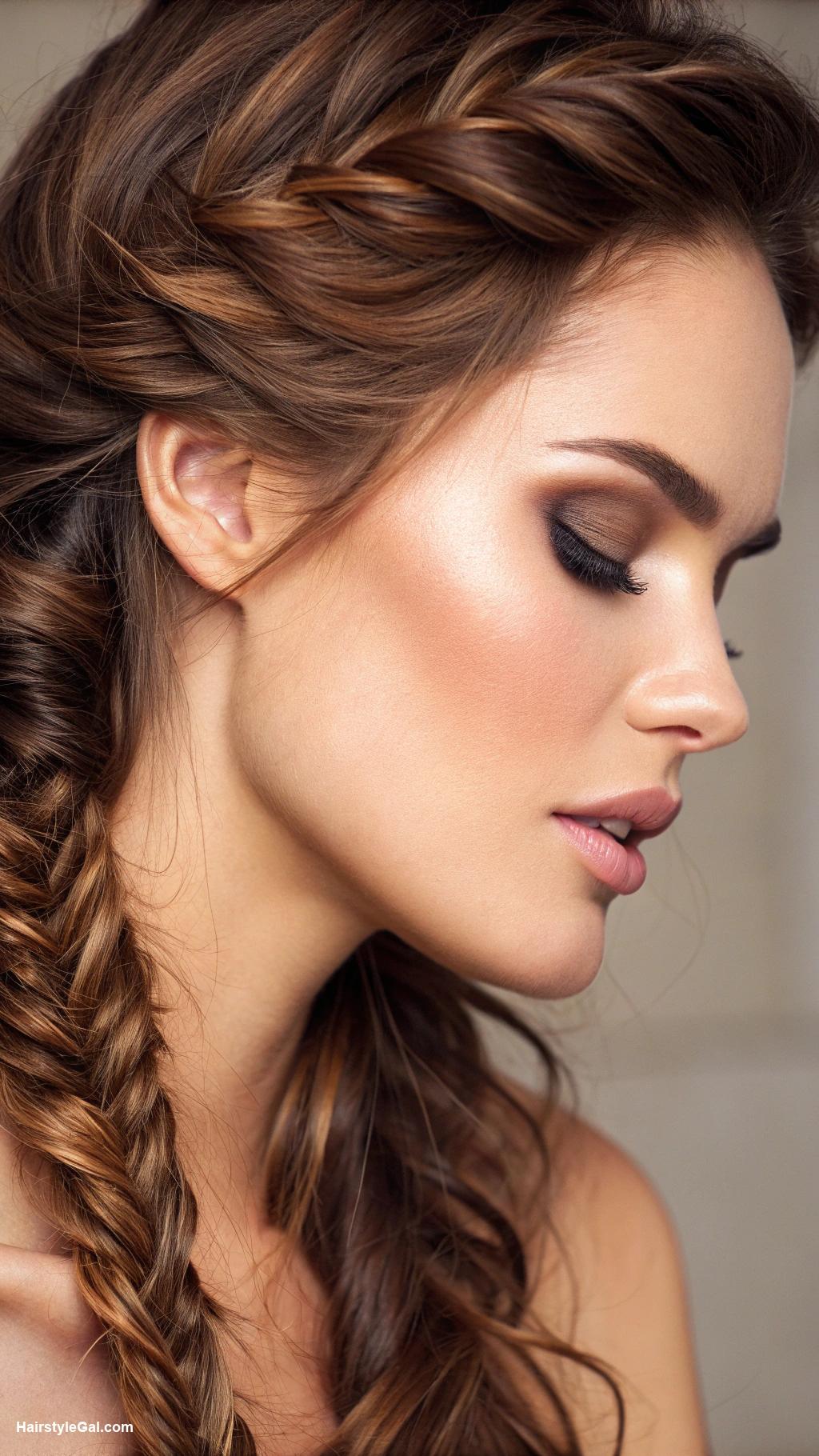 baddie hairstyles Fishtail Braid
