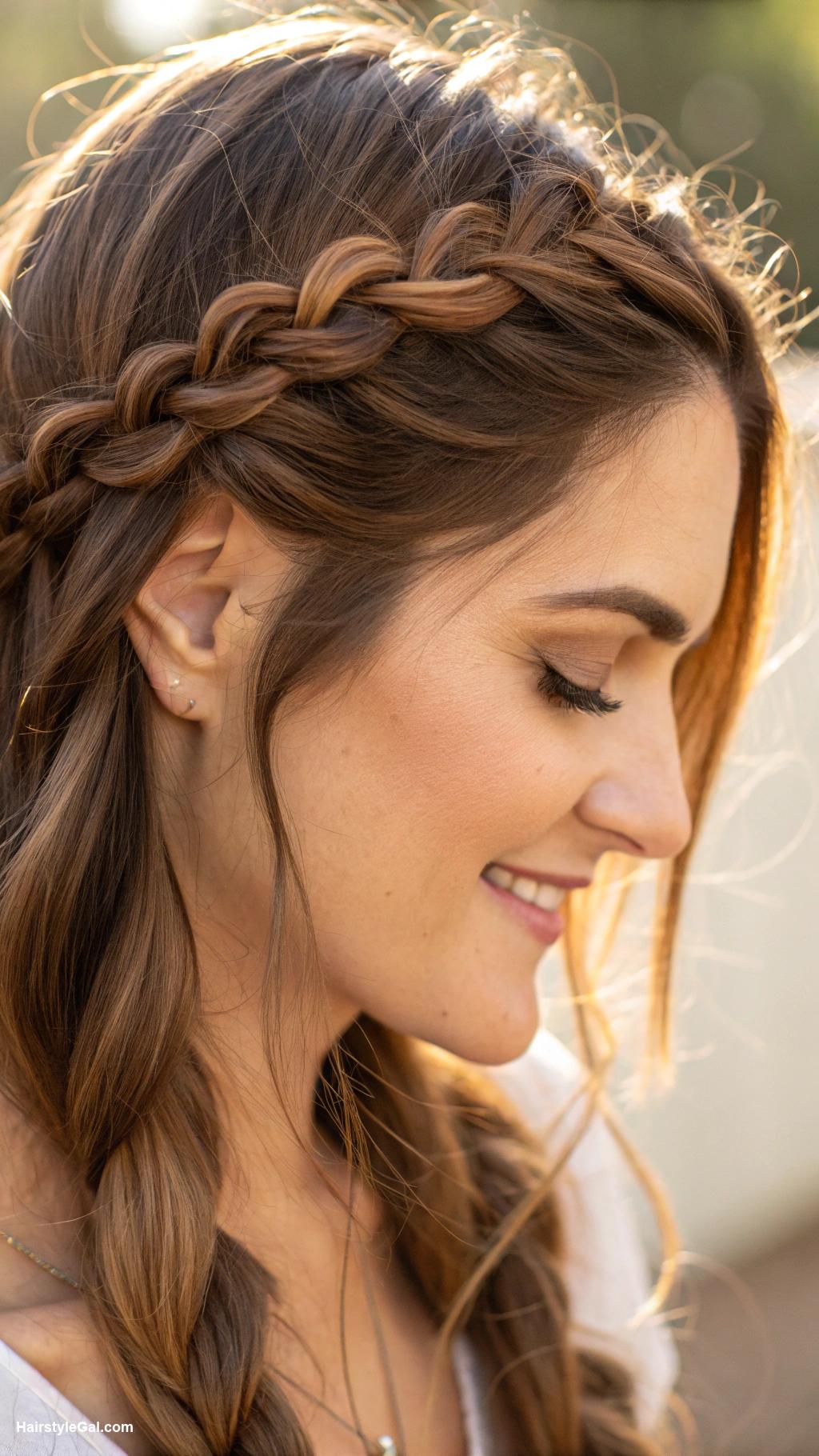 dutch braids Classic Dutch braid for casual look
