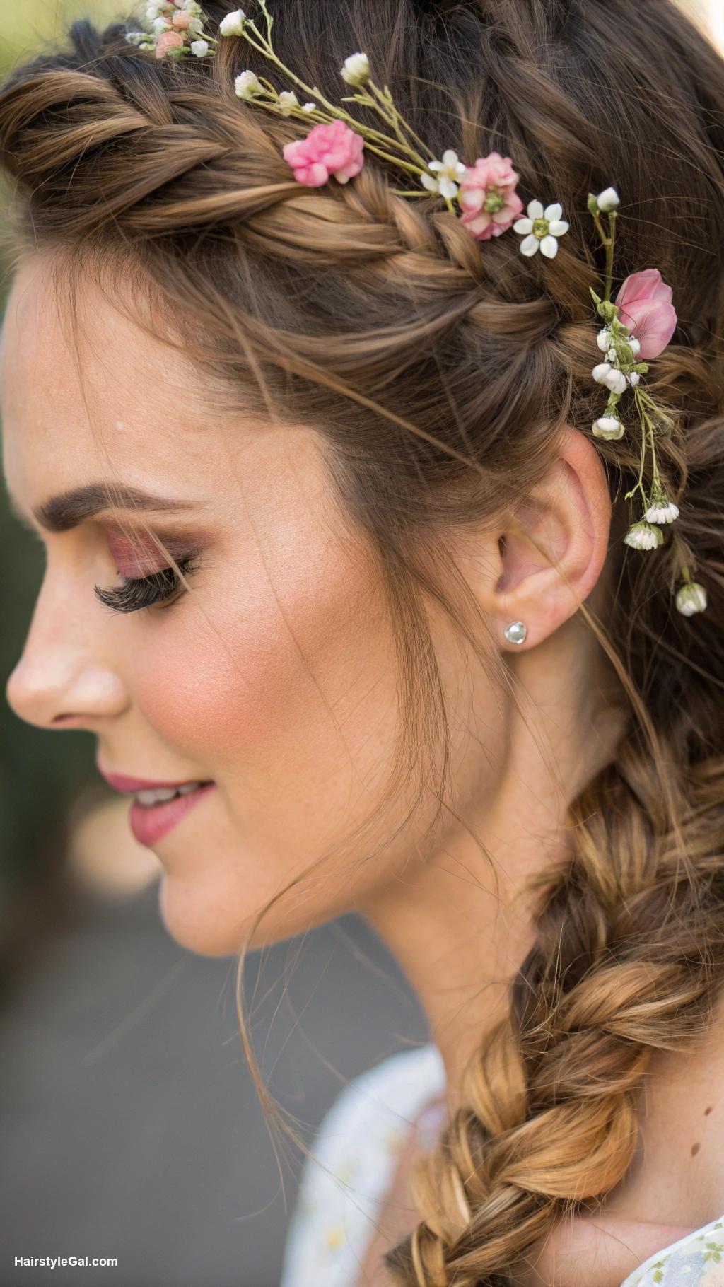 dutch braids Dutch braid with hair accessories