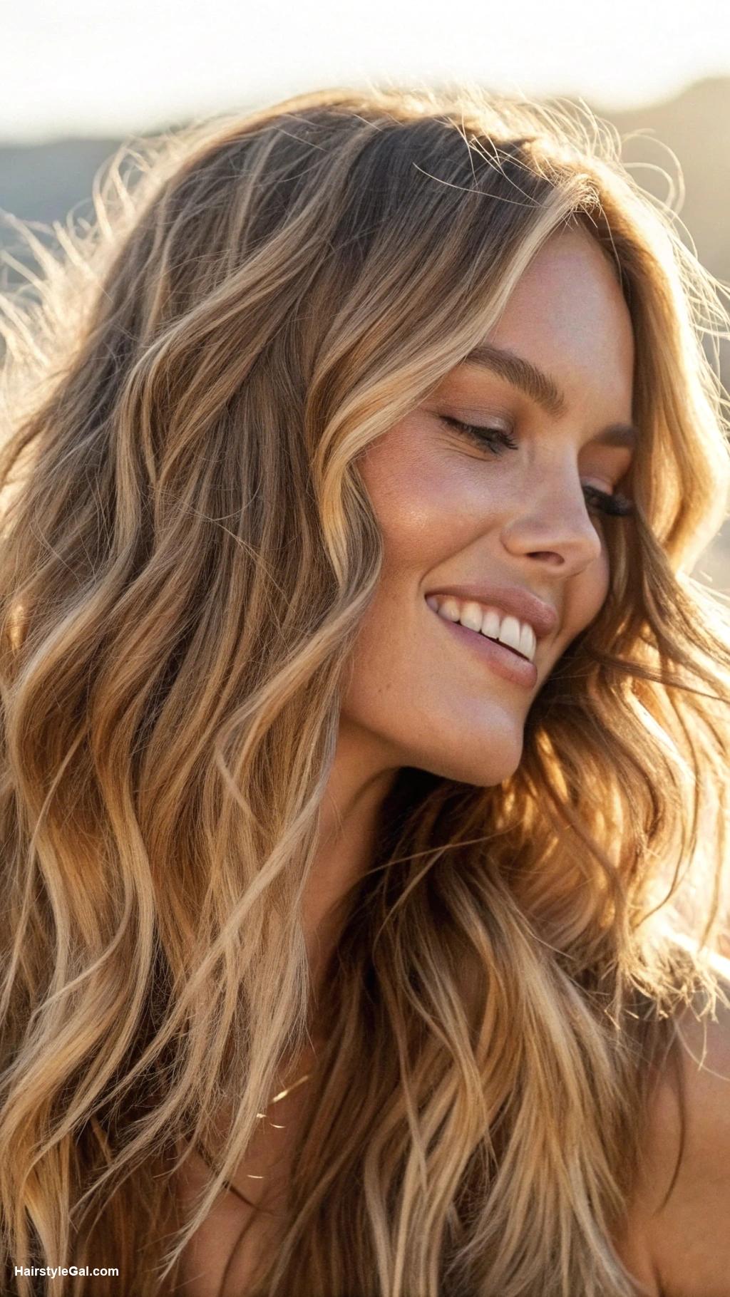 texas hairstyles Soft beach waves for medium hair