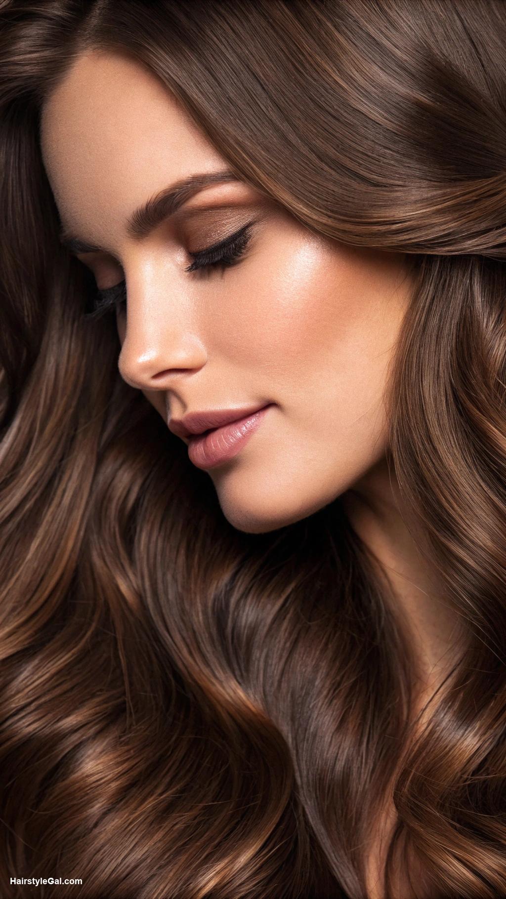 ashy brown hair Chocolate and ashy brown mix