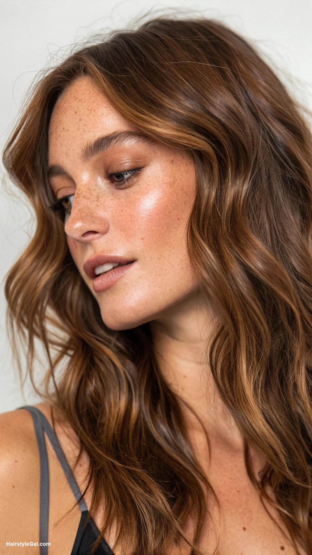 gym hairstyles Simple loose waves for casual days