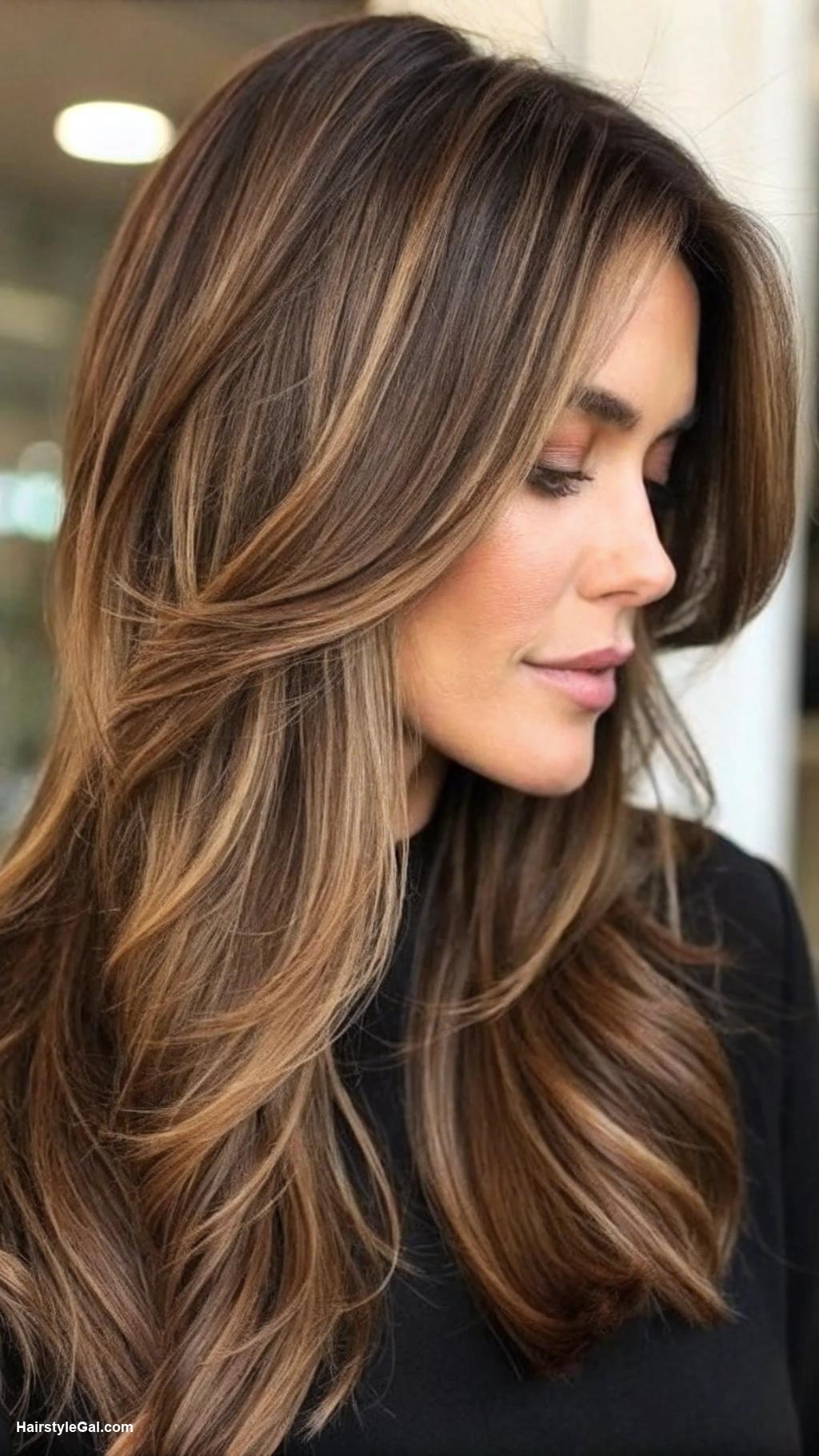 lawyer hairstyles Layered Long Hair