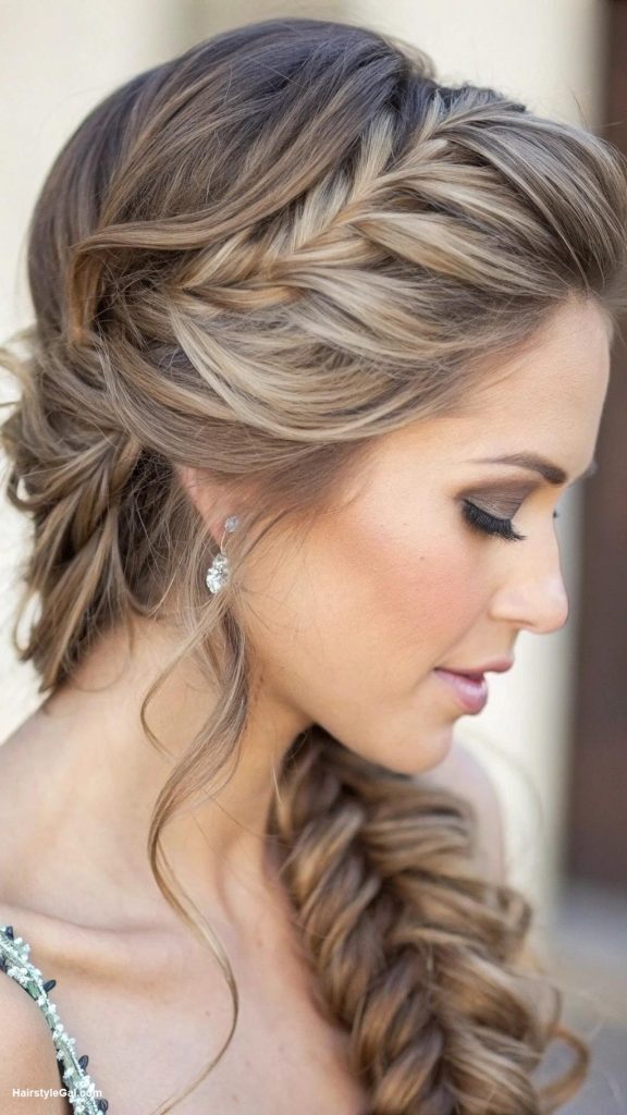 elegant hairstyles Stylish Fishtail Braid