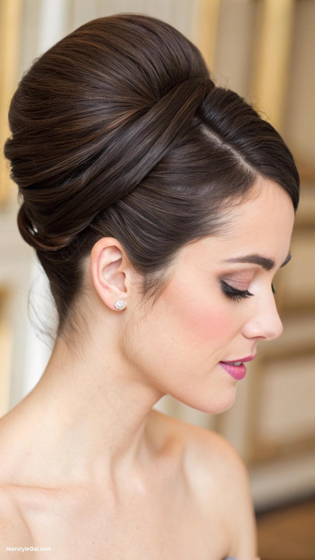 elegant hairstyles Timeless French Twist